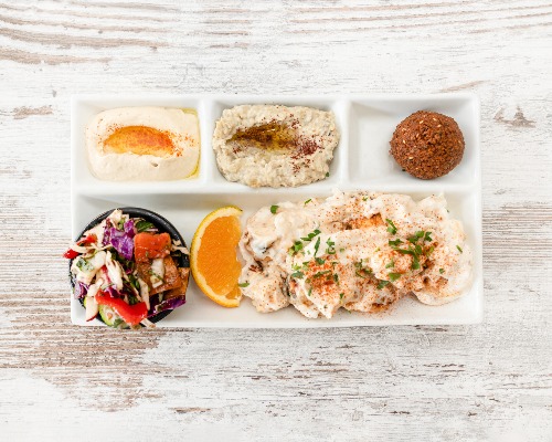 Lemon Garlic Mix Plate