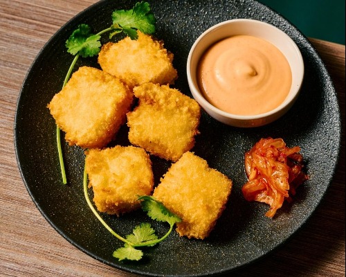 Crispy Young Tofu in Panko Crumb