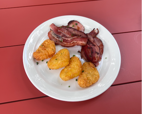 Kids Hashbrowns with Bacon