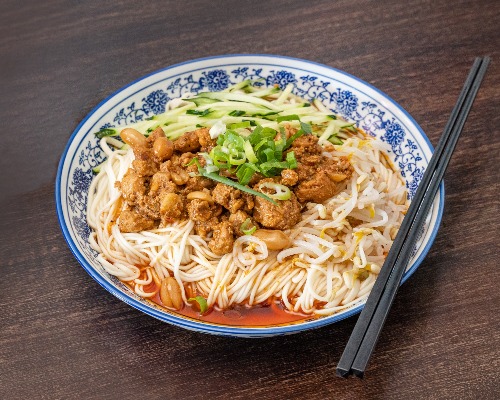 Hot Spicy Beef Mince Dry Noodle麻辣肉酱面