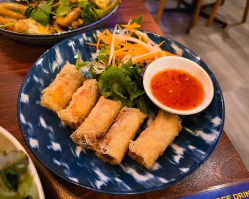 Lattice Prawn Springrolls (5pcs)