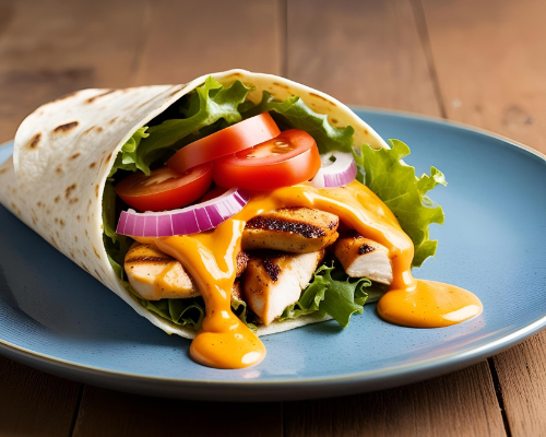 Portuguese Chicken Wrap