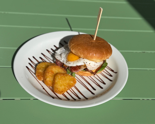 The View Brekkie Burger