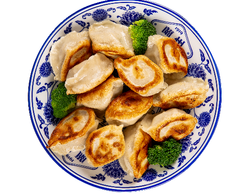 12pcs Beef & Chive Pan Fried Dumplings 牛肉韭菜煎饺