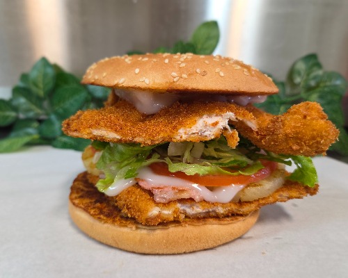 Volcano Chicken Burger