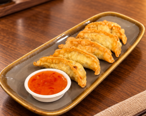 Deep Fried Prawn Gyoza (5)