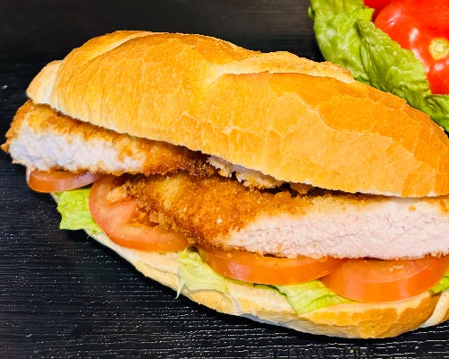 Chicken Schnitzel Roll