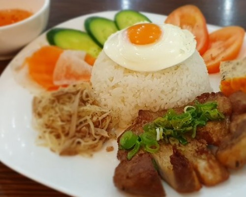 SPECIAL GRILLED PORK FRIED EGG RICE