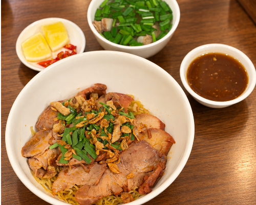 Char Siu Egg Noodles
