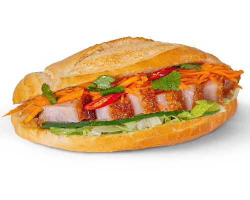 Crispy Roast Pork Banh Mi