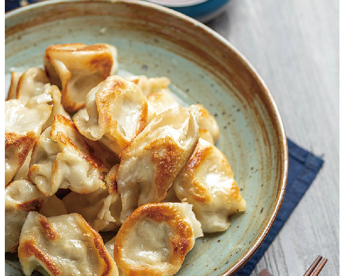 12pcs Beef & Leek Pan Fried Dumplings 牛肉大葱煎饺