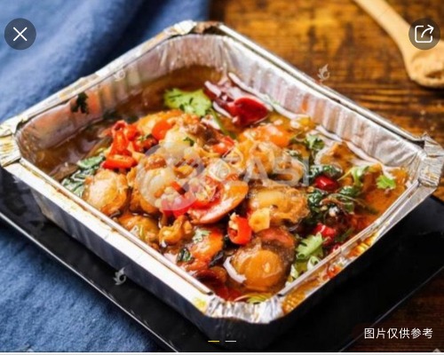 锡纸仙贝粉丝Foil Cooking Scallop and Vermicelli