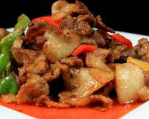 Stir Fried Pork with Chilli