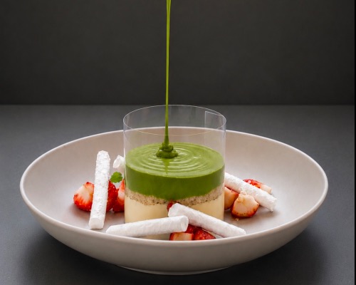Matcha Tsunami Cake