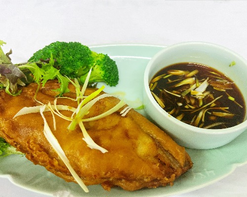 Pan Fried Silver Cod Fillet with Sweet Soy Sauce 煎封银鳕鱼