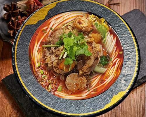 牛杂米粉Beef Offal Rice Ndle