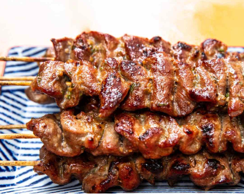 BBQ Pork skewer (4)
