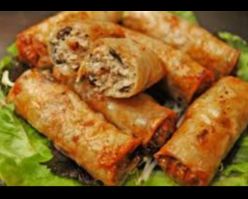 Hanoi spring rolls