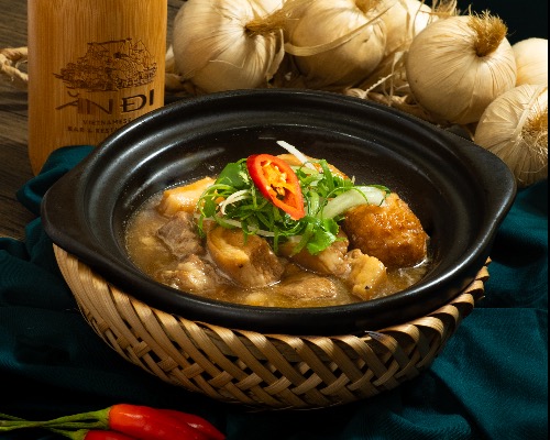 Braised Pork Belly with Egg with Rice
