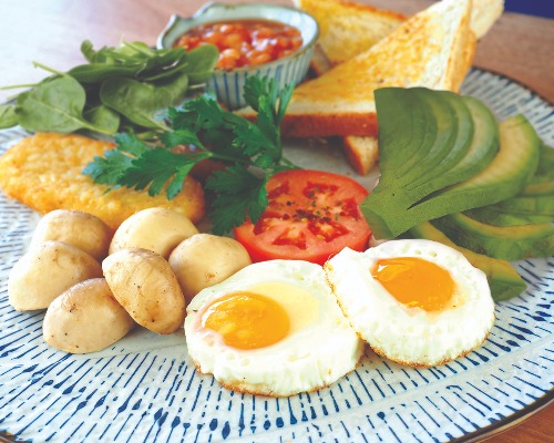 7. Vegetarian Breakfast Past