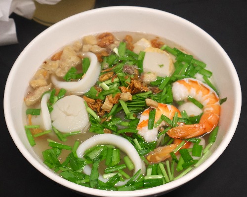 Seafood Thick Noodles