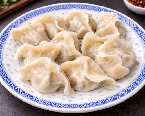 07猪水饺Boiled pork dumplings(12pcs)