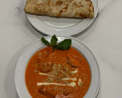 Butter Chicken with 2x Paratha