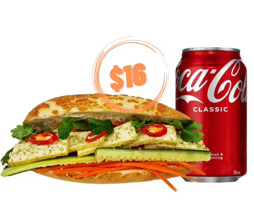 Banh Mi + Soft Drink