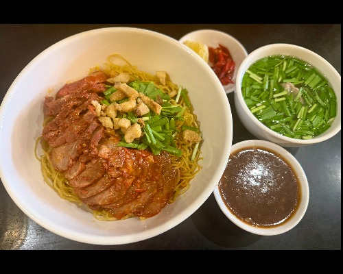 Char Siu Egg Noodles