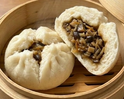 Mushroom Vegetable Bao