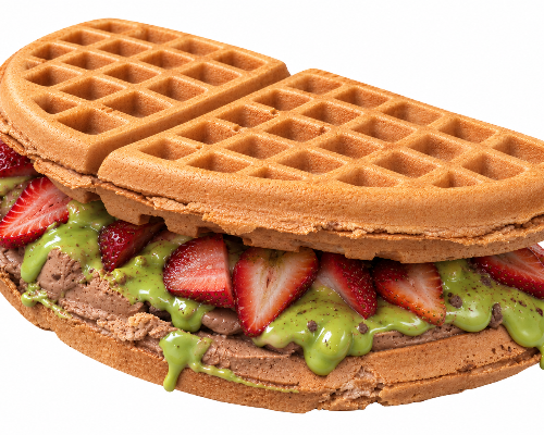 2 Waffles for $18