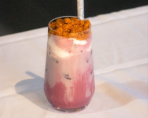 Blueberry Cheese-Shake