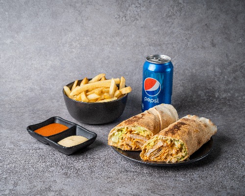 Chicken Fillet Wrap Combo