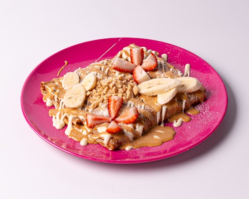 Nutty Crepe ( Peanut butter)