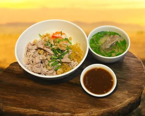 Pork & Prawn Rice Noodles