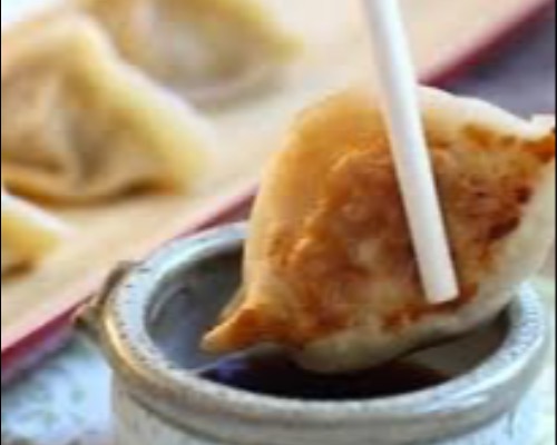 Pan Fried Chicken Dumplings