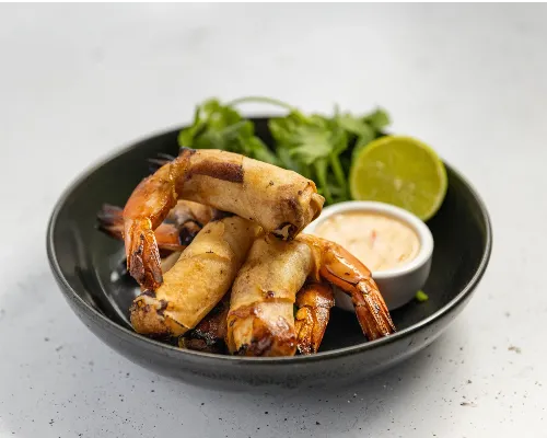 Pork & Prawn Spring Roll (3)