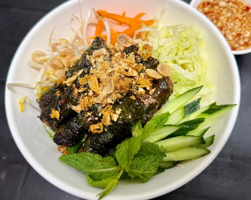 Bún Chả Lá Lốt — Beef Betel Leaf Vermicelli