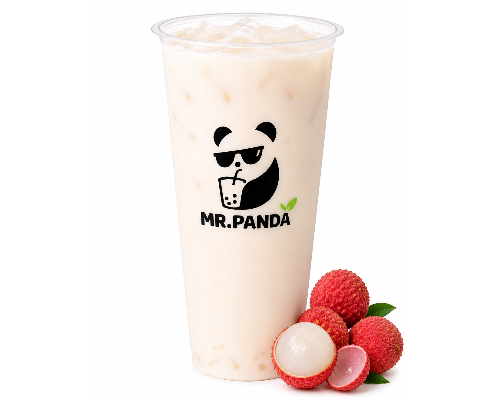 Lychee Milk Tea