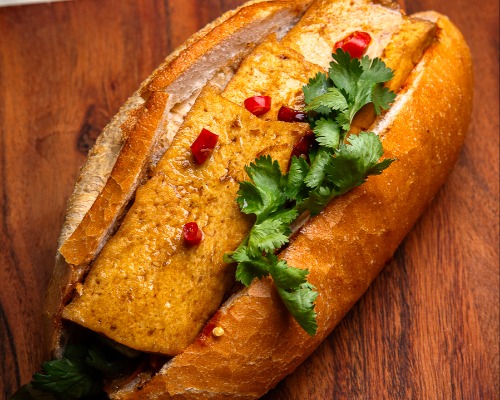 Lemongrass Tofu Banh Mi