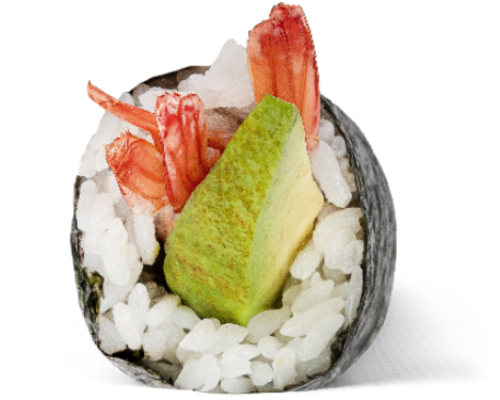 Prawn Avocado Roll (1) - 768kJ