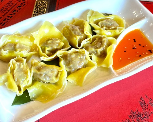 6. Chill Oil Wonton （8pc）红油云吞
