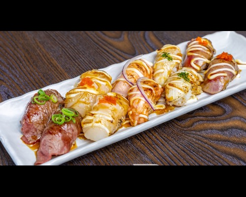 Mixed Aburi Tasting Platter 10pcs