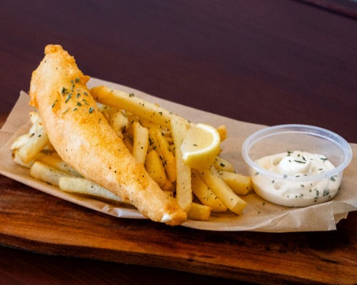 Fillet of 'Fish' & Chips