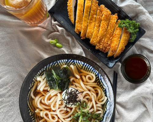 Udon - Golden Chicken Katsu with Katsu Sauce