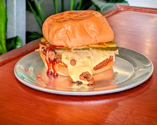 Cheesy Smash Burger