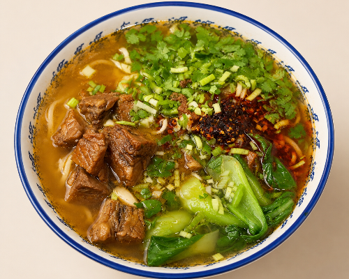 红烧牛肉面 Braised Beef Noodles