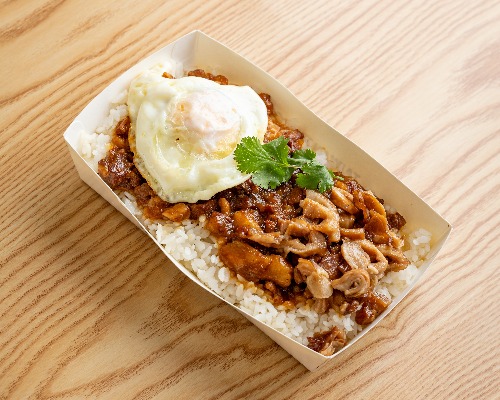 R2 肥腸滷肉飯 / BRAISED PORK RICE WITH PORK INTESTINES