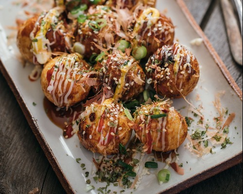 Takoyaki (Octpus ball)6pcs