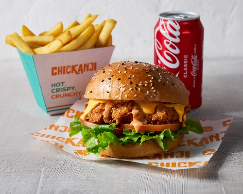 KRISPY CHICKEN BURGER MEAL